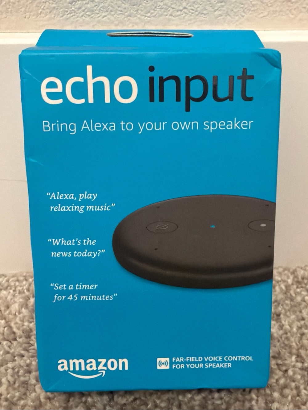 *NEW* Amazon Echo Input Alexa Voice Control Adapter Bring Alexa To Any Speaker